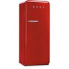 Smeg FAB28RRD6UK Retro Tall Fridge with Ice Box, Red, C Rated