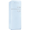 Smeg FAB30LPB5UK Retro Static Fridge Freezer, 80/20, Blue, D Rated