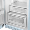 Smeg FAB30LPB5UK Retro Static Fridge Freezer, 80/20, Blue, D Rated