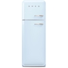 Smeg FAB30LPB6UK Retro Static Fridge Freezer, 80/20, Blue, C Rated