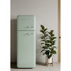 Smeg FAB30LPG6UK Retro Static Fridge Freezer, 80/20, Green, C Rated