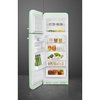 Smeg FAB30LPG6UK Retro Static Fridge Freezer, 80/20, Green, C Rated