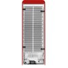 Smeg FAB30LRD6UK Retro Static Fridge Freezer, 80/20, Red, C Rated