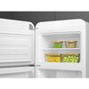Smeg FAB30LWH6UK Retro Static Fridge Freezer, Fixed Hinge, 80/20, White, C Rated