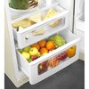 Smeg FAB30RCR6UK Retro Static Fridge Freezer, 80/20, Cream, C Rated