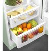 Smeg FAB30RPG6UK Retro Static Fridge Freezer, 80/20, Green, C Rated