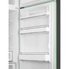 Smeg FAB30RPG6UK Retro Static Fridge Freezer, 80/20, Green, C Rated