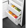 Smeg FAB32LBL6UK Retro No Frost Fridge Freezer, 60/40, Black, C Rated