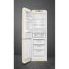 Smeg FAB32LCR6UK Retro Total No Frost Fridge Freezer, 60/40, Cream, C Rated