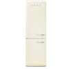 Smeg FAB32LCR6UK Retro Total No Frost Fridge Freezer, 60/40, Cream, C Rated