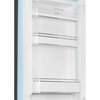 Smeg FAB32LPB6UK Retro Total No Frost Fridge Freezer, 60/40, Blue, C Rated