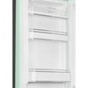 Smeg FAB32LPG6UK Retro Total No Frost Fridge Freezer, 60/40, Green, C Rated