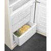 Smeg FAB32RCR6UK Retro Total No Frost Fridge Freezer, 60/40, Cream, C Rated