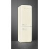 Smeg FAB32RCR6UK Retro Total No Frost Fridge Freezer, 60/40, Cream, C Rated