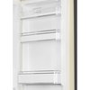 Smeg FAB32RCR6UK Retro Total No Frost Fridge Freezer, 60/40, Cream, C Rated