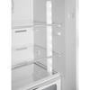 Smeg FAB32RPB6UK Retro Total No Frost Fridge Freezer, 60/40, Blue, C Rated