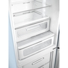 Smeg FAB32RPB6UK Retro Total No Frost Fridge Freezer, 60/40, Blue, C Rated