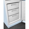 Smeg FAB32RPB6UK Retro Total No Frost Fridge Freezer, 60/40, Blue, C Rated