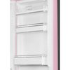 Smeg FAB32RPK6UK Retro Total No Frost Fridge Freezer, 60/40, Pink, C Rated