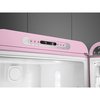 Smeg FAB32RPK6UK Retro Total No Frost Fridge Freezer, 60/40, Pink, C Rated