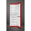 Smeg FAB32RRD6UK Retro Total No Frost Fridge Freezer, 60/40, Red, C Rated