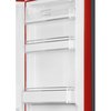 Smeg FAB32RRD6UK Retro Total No Frost Fridge Freezer, 60/40, Red, C Rated