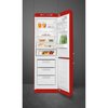 Smeg FAB32RRD6UK Retro Total No Frost Fridge Freezer, 60/40, Red, C Rated