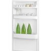 Smeg FAB32RWH6UK Retro Total No Frost Fridge Freezer, 60/40, White, C Rated