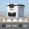 Ninja FB131UKWH FrostVault 30QT/28L Hard Cooler, Cloud White