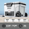 Ninja FB245UKWH FrostVault 42L Wheeled Cooler with Dry Zone, White