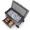 Ninja FB265EUUKGY FrostVault 61L Wheeled Cooler with Dry Zone, Grey