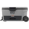 Ninja FB265EUUKGY FrostVault 61L Wheeled Cooler with Dry Zone, Grey