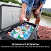 Ninja FB265EUUKWH FrostVault 61L Wheeled Cooler with Dry Zone, White