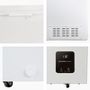 Hisense FC386D4AWLE Static 297l Chest Freezer, White, E Rated