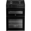 Beko FDG6201K Gas Cooker with Double Oven