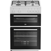 Beko FDG6201W Gas Cooker with Double Oven