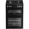 Beko FDG6231CK Gas Cooker with Double Oven