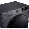 LG FDV709GN Heat Pump Tumble Dryer, 9kg, Grey, A++ Rated