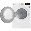LG FDV709W Heat Pump Tumble Dryer, 9kg, White, A++ Rated