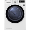 LG FDV709W Heat Pump Tumble Dryer, 9kg, White, A++ Rated