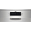 AEG FFB73527ZM 7000 GlassCare Slimline Dishwasher, 10 Place Settings, Stainless Steel, D Rated