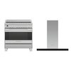 Fisher & Paykel Contemporary Induction Range Cooker & Hood Pack