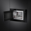 Smeg FMI225BI Built-In Microwave with Grill, Black
