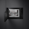 Smeg FMI225BI Built-In Microwave with Grill, Black