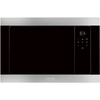 Smeg FMI320X2 Classic Stainles Steel Built-In Microwave with Grill, Stainless Steel