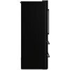 Smeg FQ55FNDE American Fridge Freezer, Black, E Rated,  Non-Plumbed
