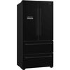 Smeg FQ55FNDE American Fridge Freezer,  Non-Plumbed, Black, E Rated