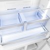 Smeg FQ60BDE American Fridge Freezer, White, E Rated,  Non-Plumbed