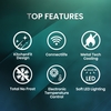 Hisense FT5K310GSFC Total No Frost Tall Freezer, Black, C Rated