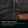 AEG GA5PB50FAB Built-In Electric Single Oven with Pyrolytic Cleaning, Black, A+ Rated